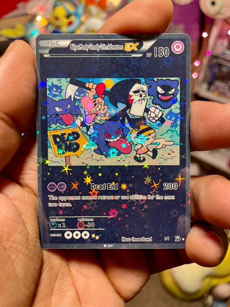 Billy and Mandy Ghostly Grim Adventures card – POSHLAWD