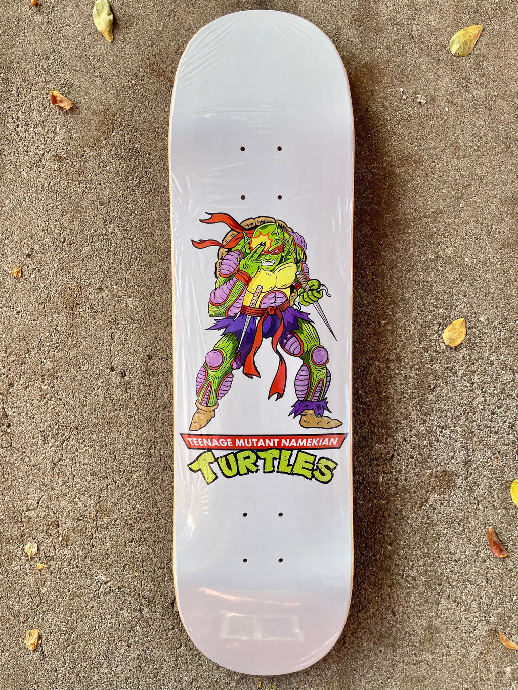 Teenage Mutant Namekian Turtle Skateboard - Raphael