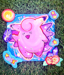 Clefable original painting