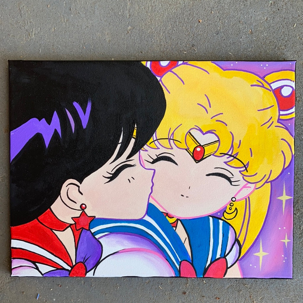 Sailor Mars x Sailor Moon
