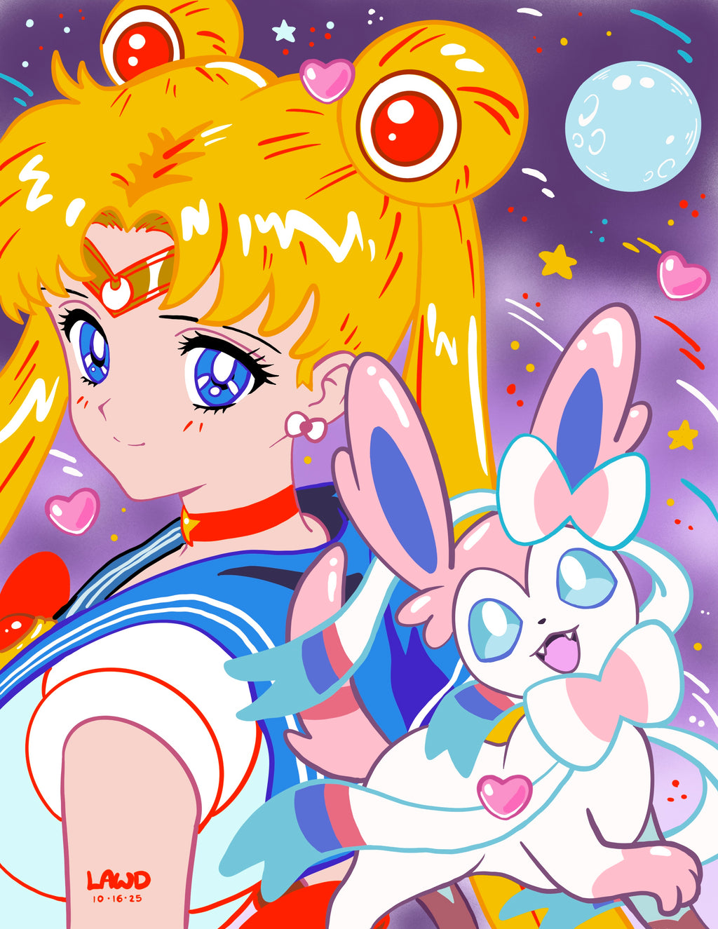 MoonBlast framed prints