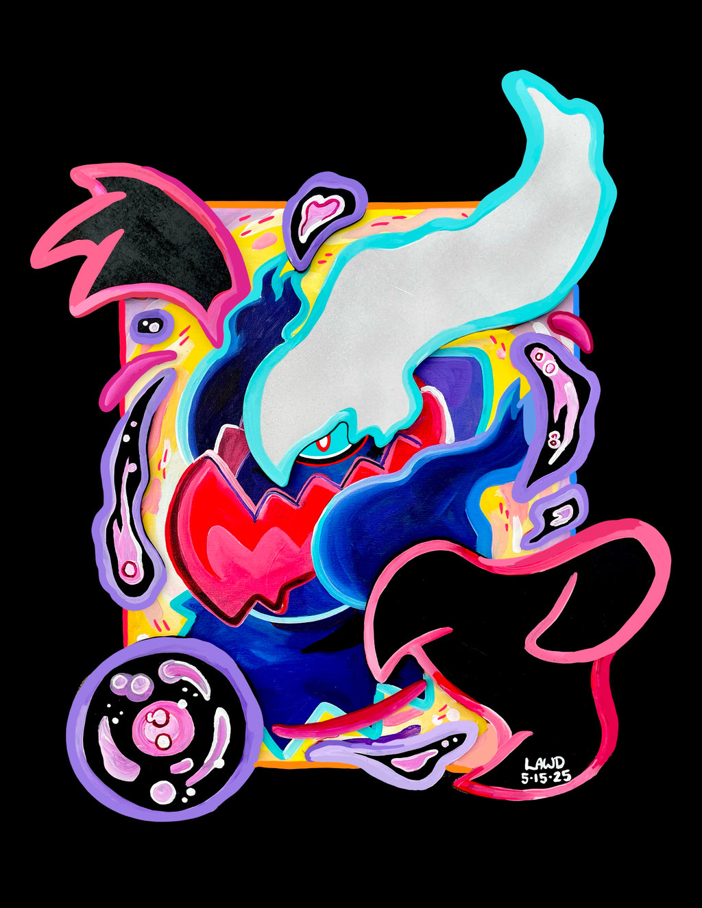 Darkrai framed print