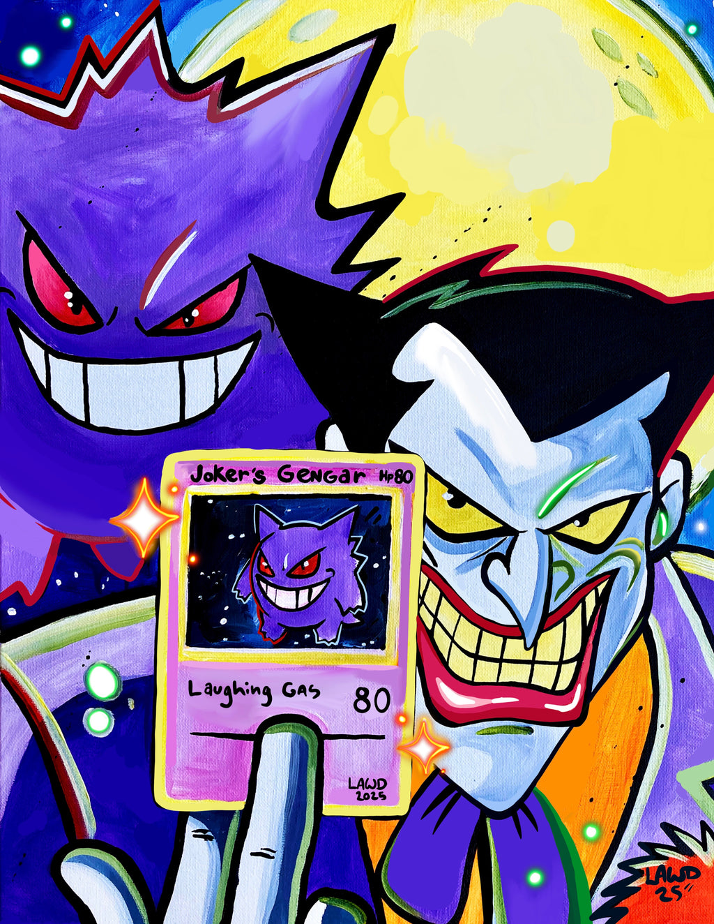 Joker’s Gengar print