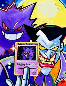 Joker’s Gengar print