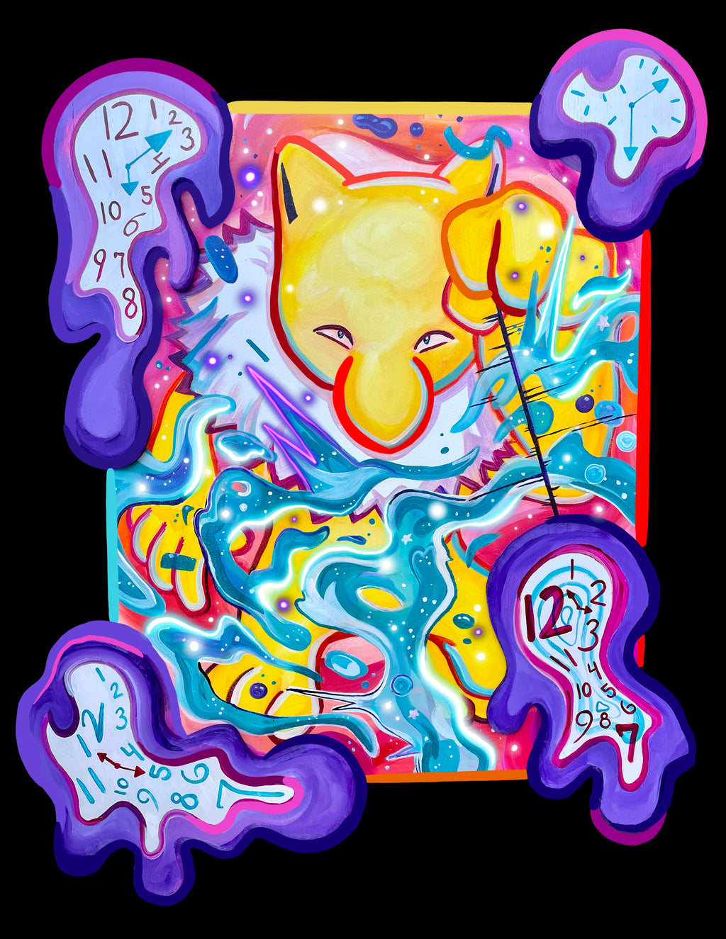 Hypno Framed Print
