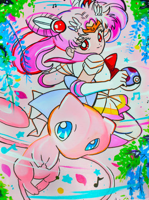 Chibi Moon and Mew
