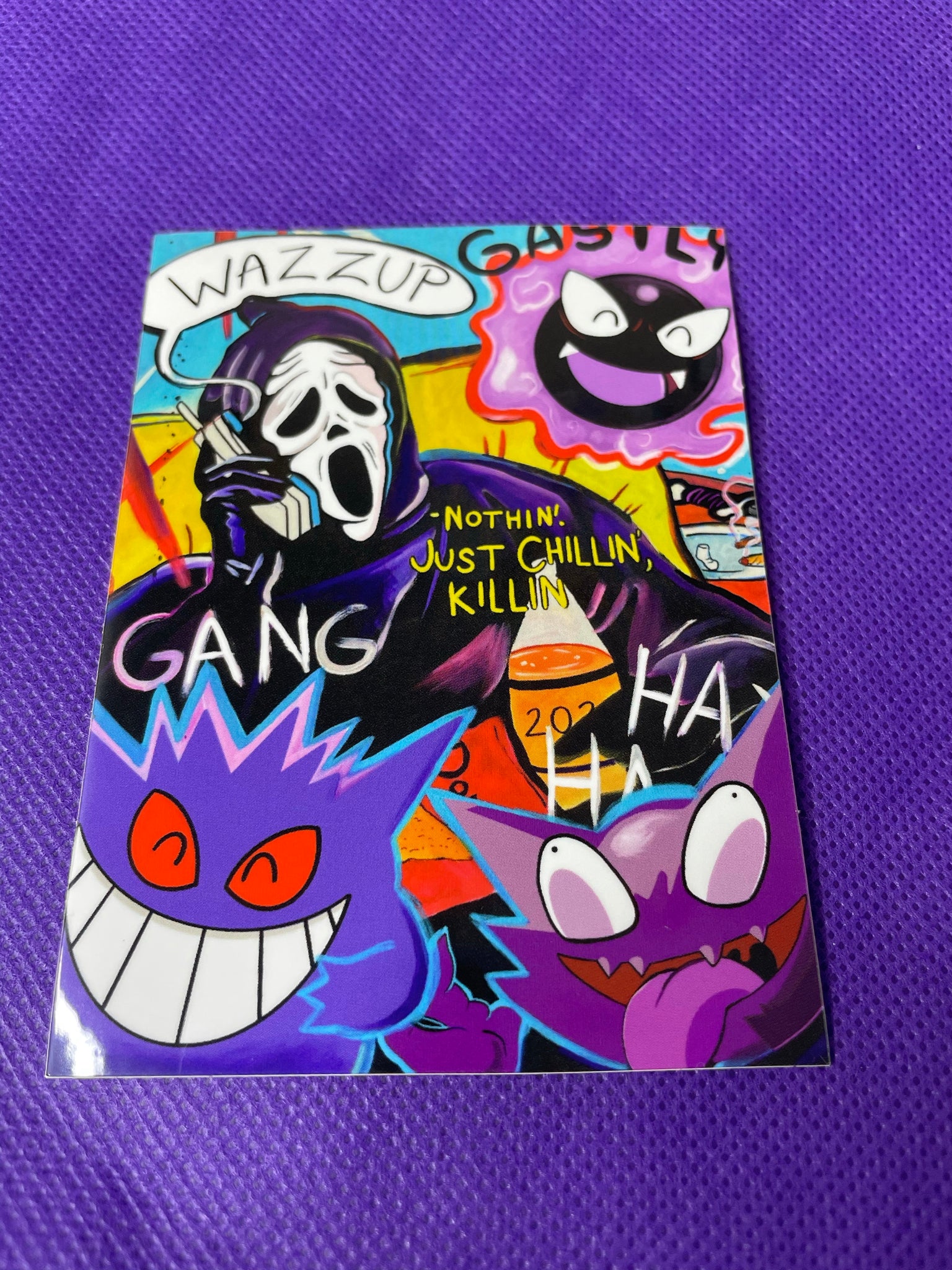 Chillin & Killin sticker