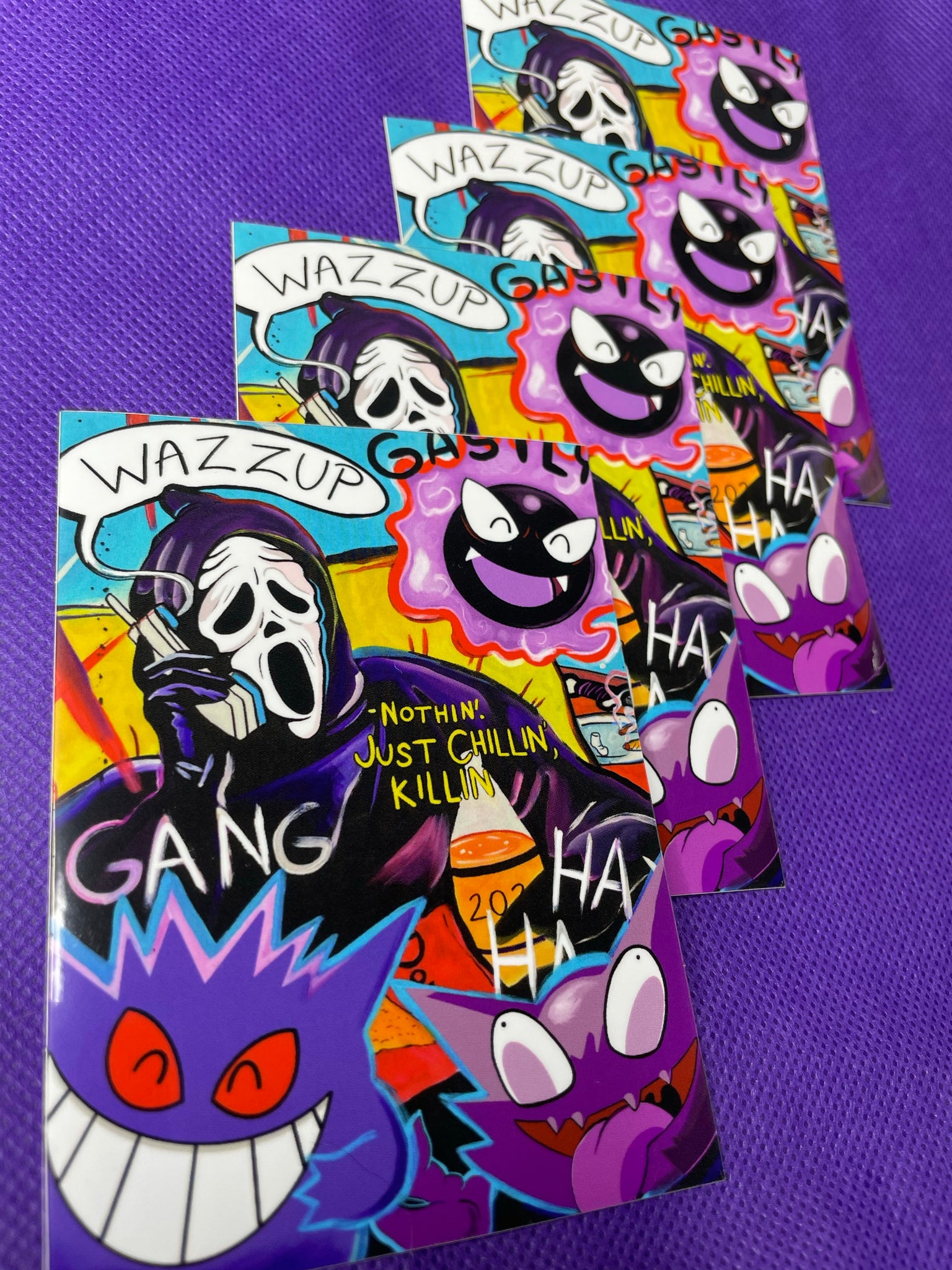 Chillin & Killin sticker