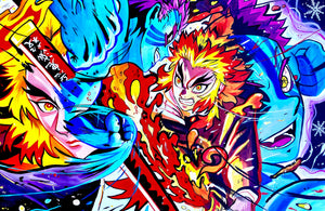 Rengoku x Akaza Limited Edition Posters